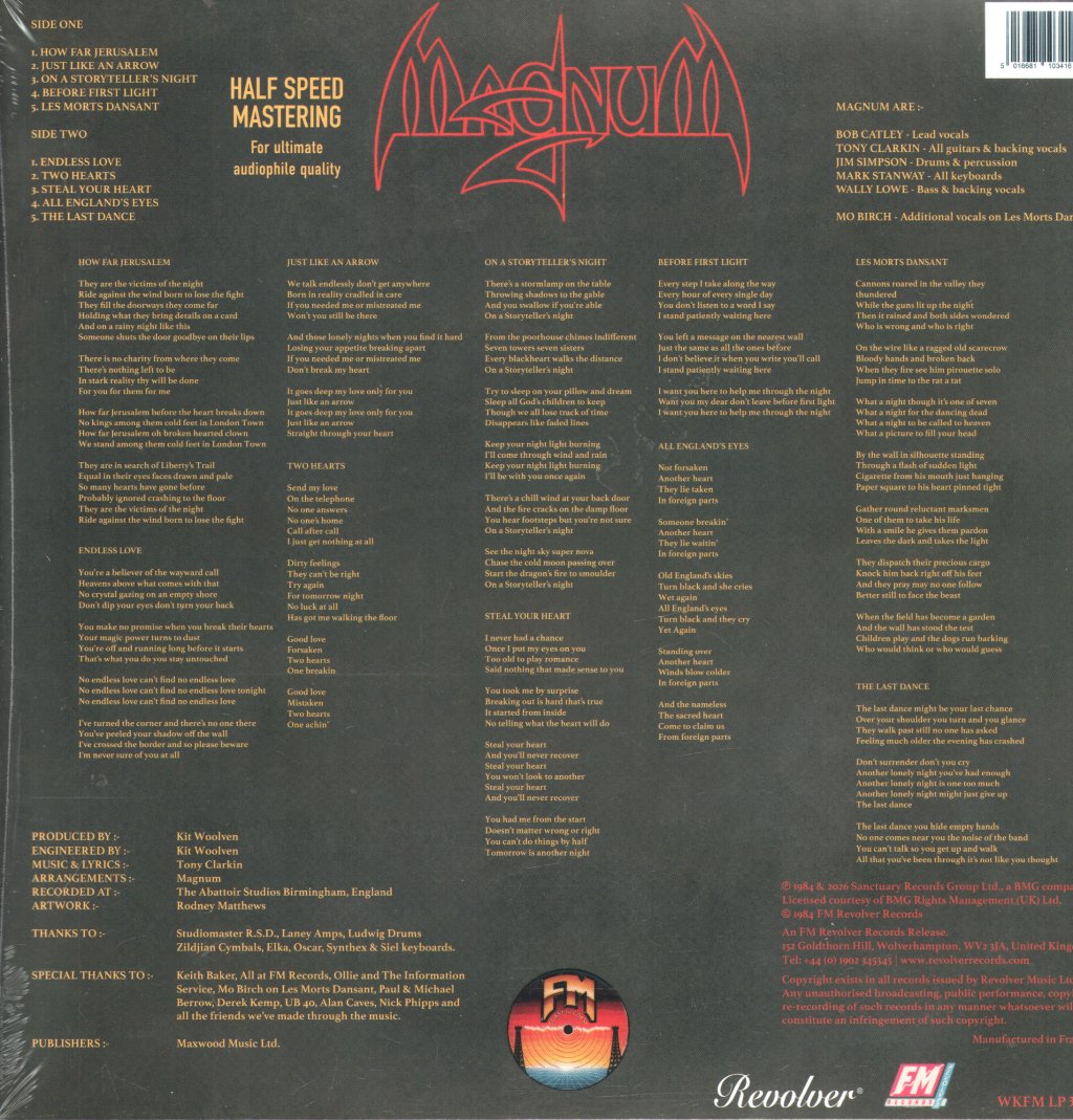 Magnum - On A Storyteller's Night - Lp