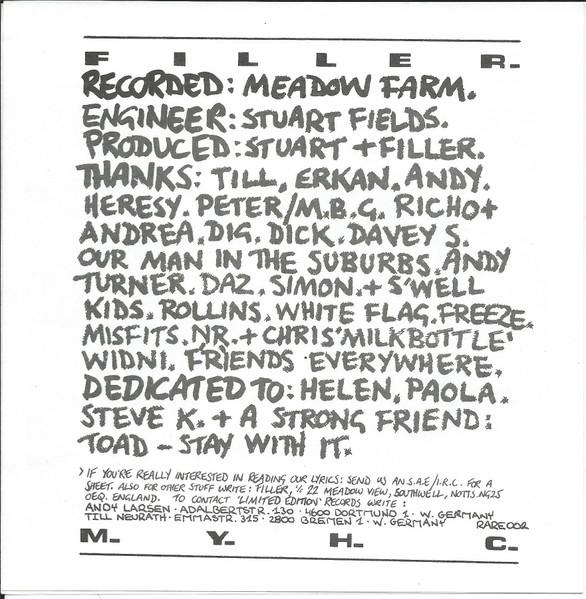 Filler - M.Y.H.C. - 7 Inch