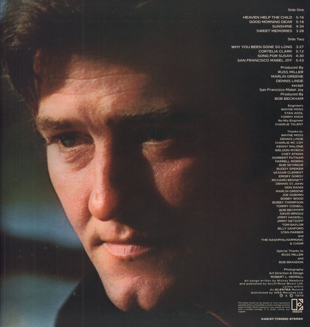 Mickey Newbury - Heaven Help The Child - Lp