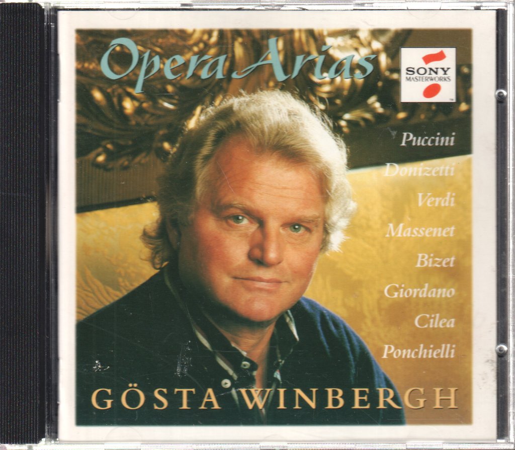 Gösta Winbergh - Opera Arias - Cd
