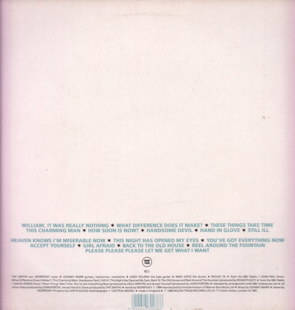 Smiths - Hatful Of Hollow - Lp