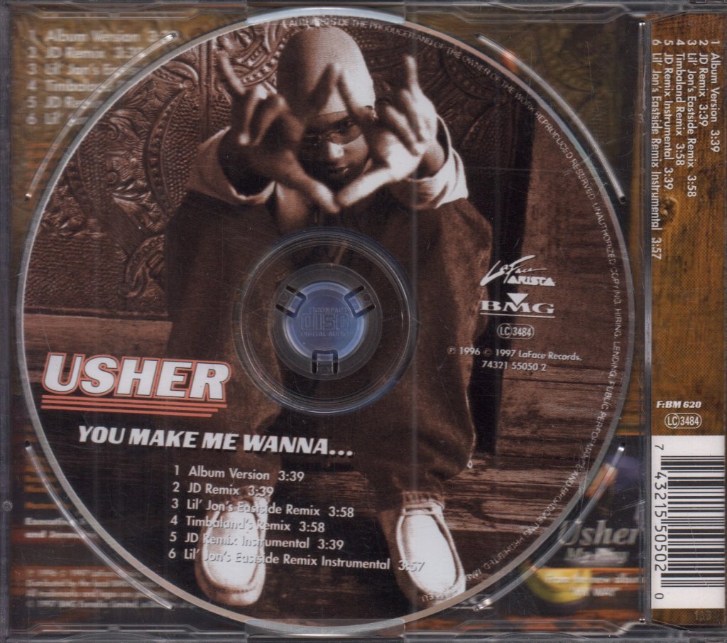 Usher - You Make Me Wanna - Cd