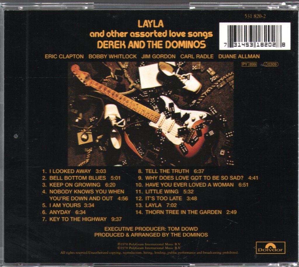 Derek And The Dominos - Layla And Other Assorted Love Songs - Cd