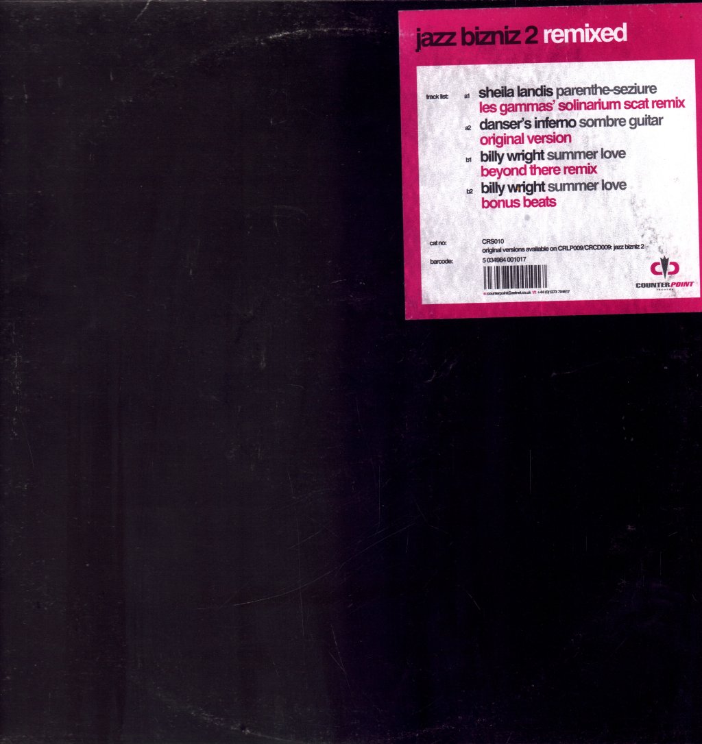 Various Artists - Jazz Bizniz 2 Remixed - 12 Inch
