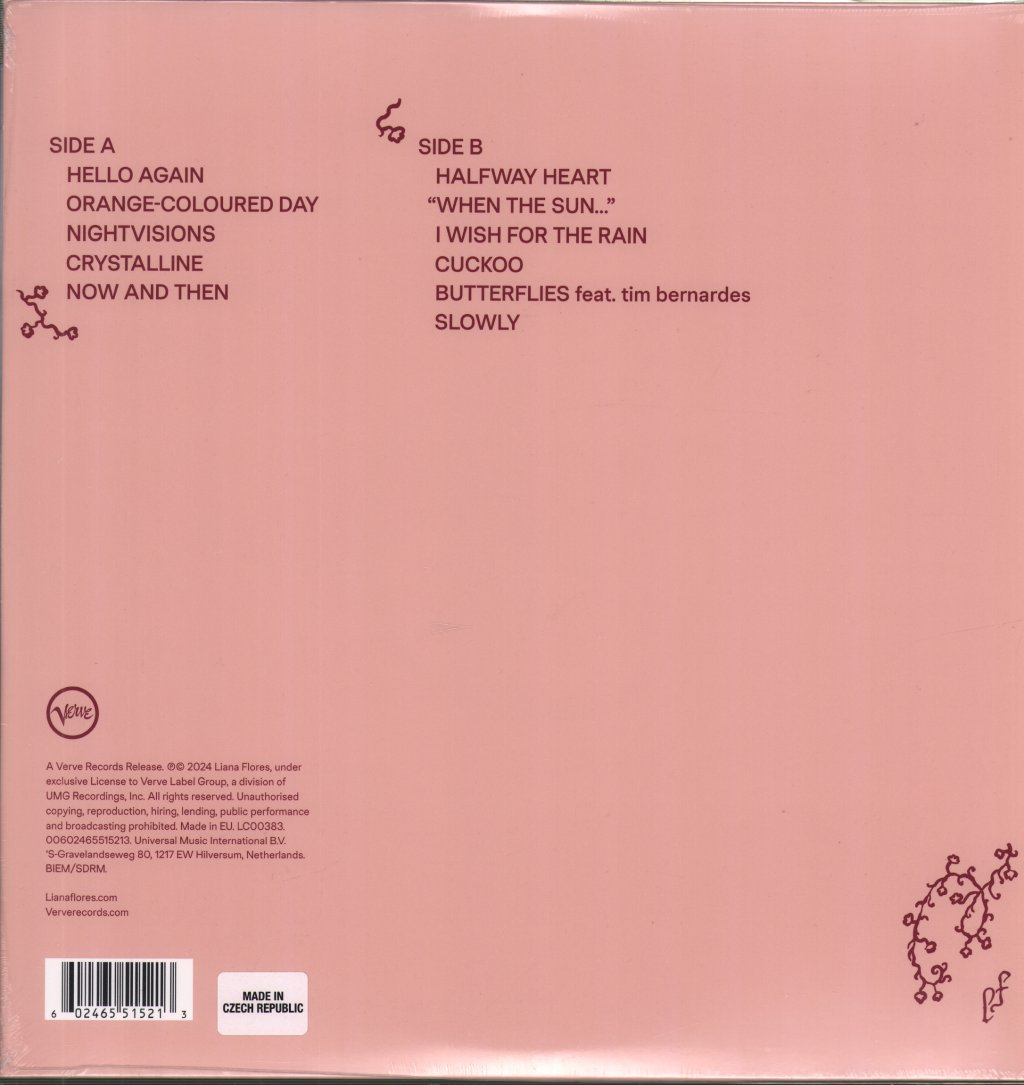 Liana Flores - Flower of the Soul - Lp