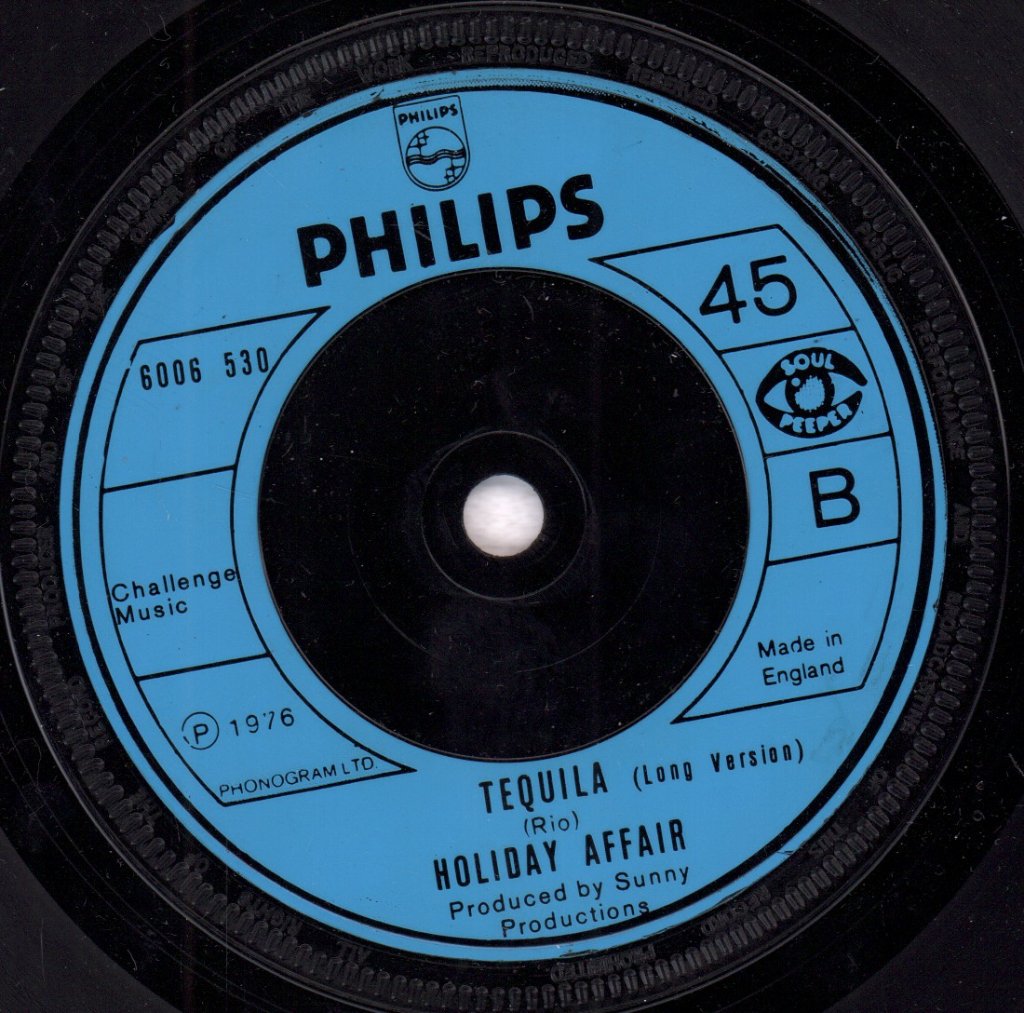 Holiday Affair - Tequila - 7 Inch