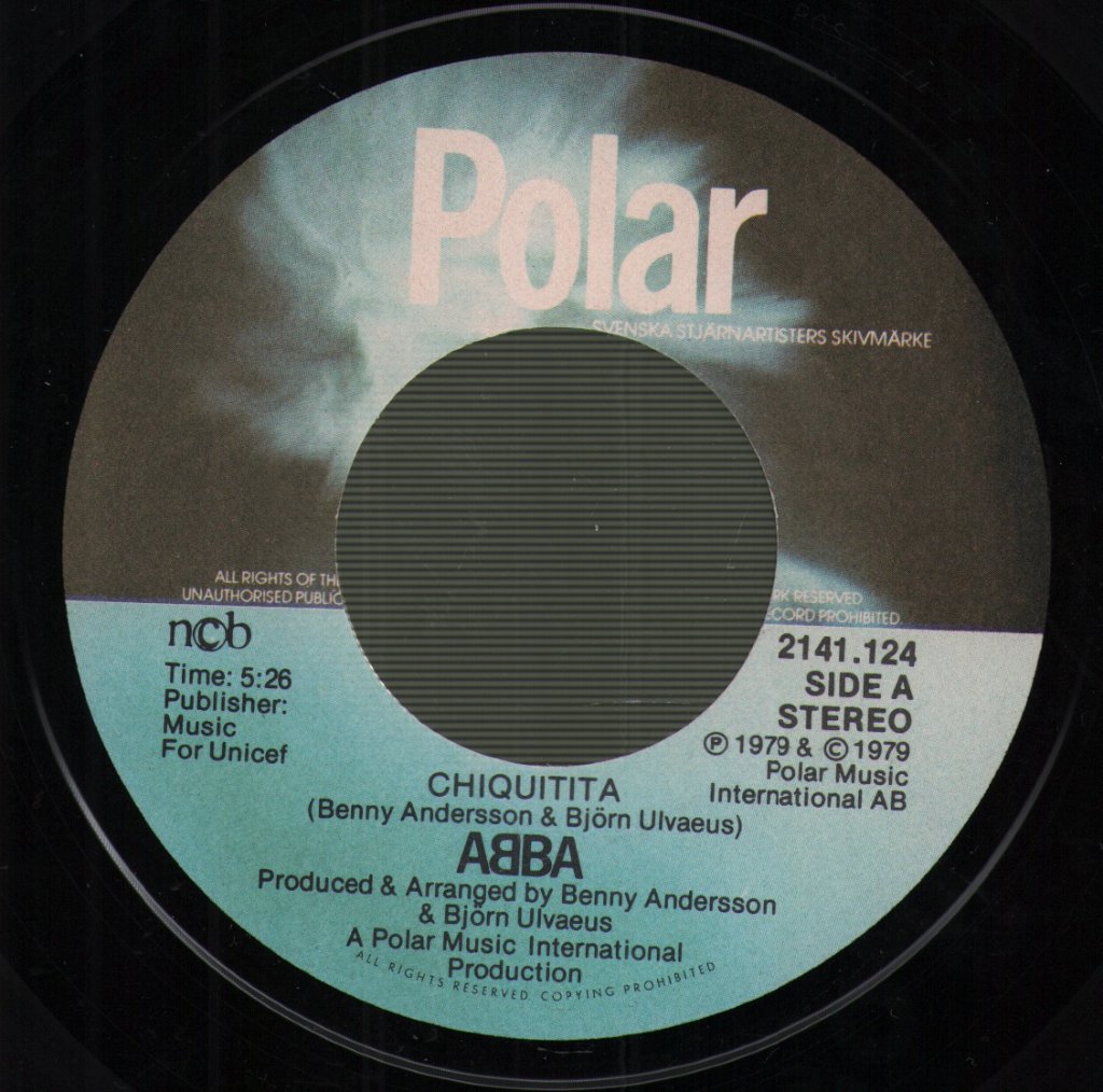 Abba/Bee Gees - Chiquitita / Too Much Heaven - 7 Inch