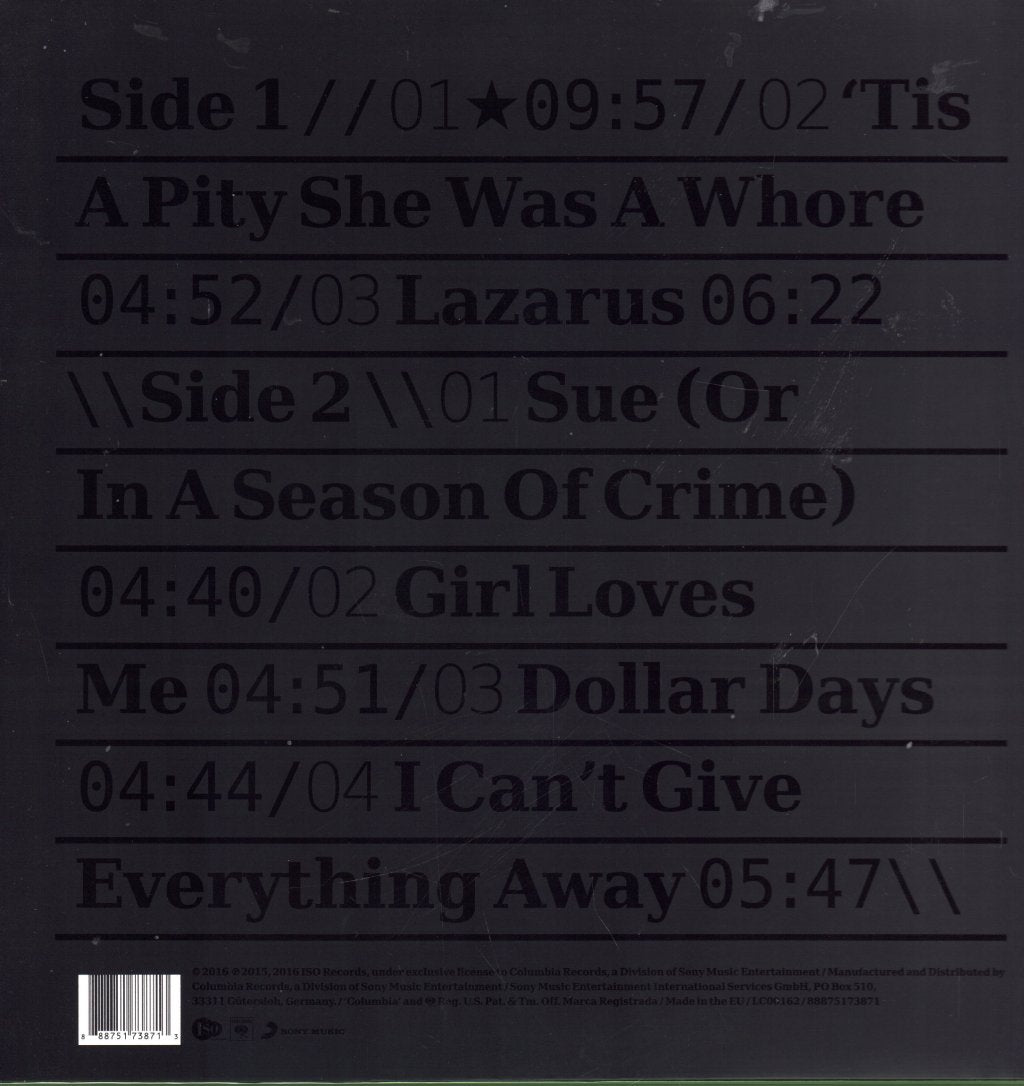 David Bowie - Blackstar - Lp
