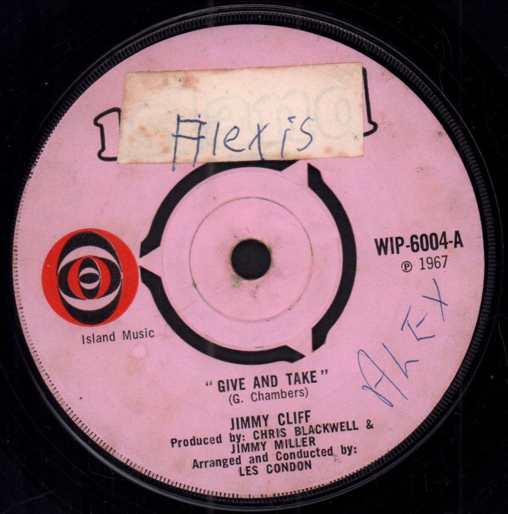 Jimmy Cliff - Give And Take - 7 Inch