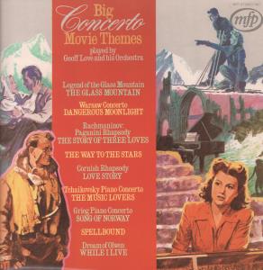 Geoff Love And His Orchestra - Big Concerto Movie Themes - Lp