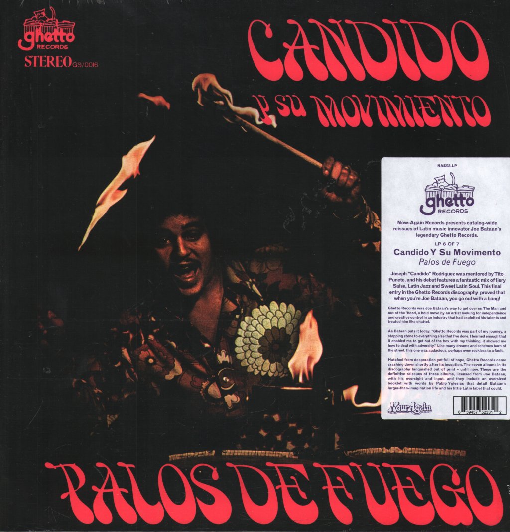 Candido Y Su Movimento - Palos de Fuego - Lp