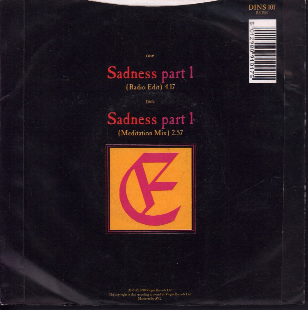 Enigma (90'S Group) - Sadness Part 1 - 7 Inch