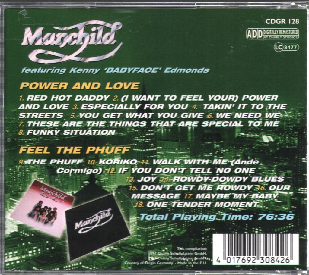 Manchild - Power And Love / Feel The Phuff - Cd – Vinyl Tap