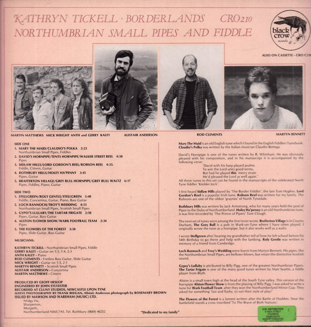 Kathryn Tickell - Borderlands - Lp