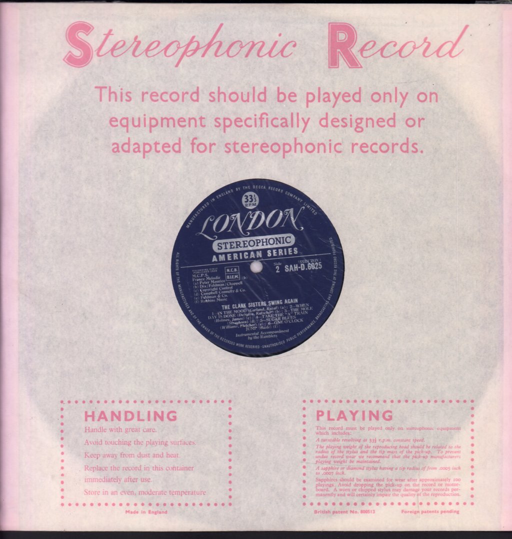Clark Sisters - Swing Again - Lp