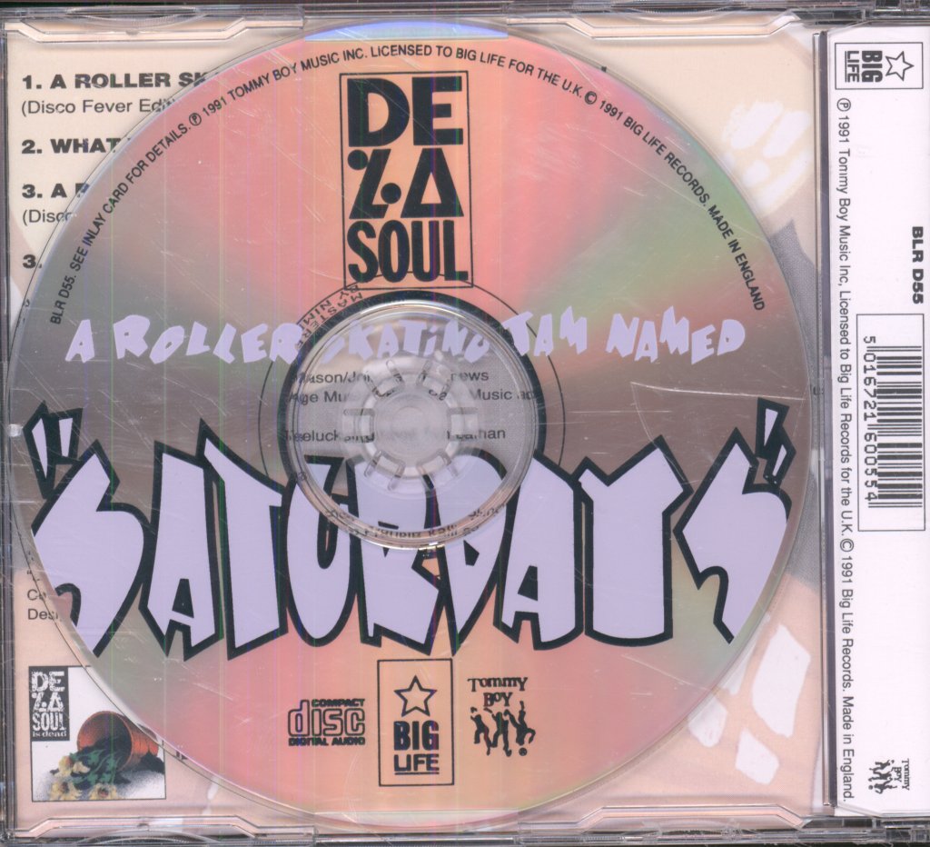 De La Soul - A Roller Skating Jam Named "Saturdays" - Cd
