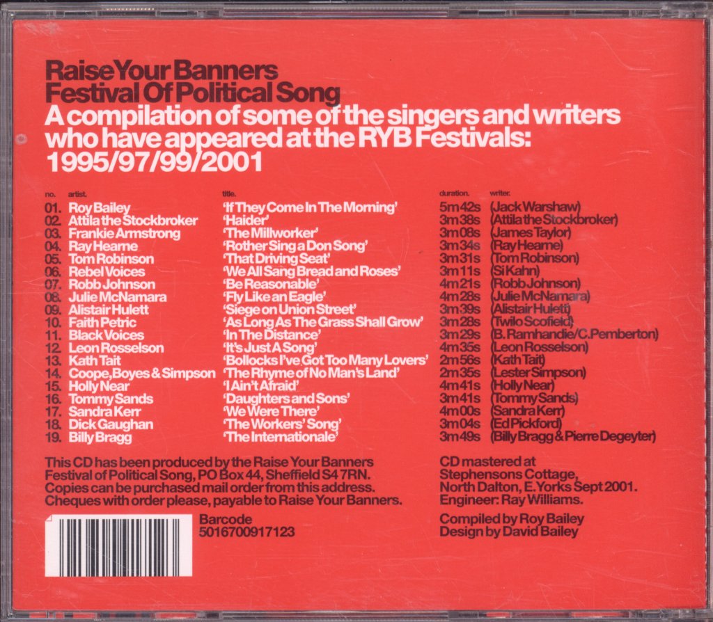 Various Artists - Raise Your Banners - Cd
