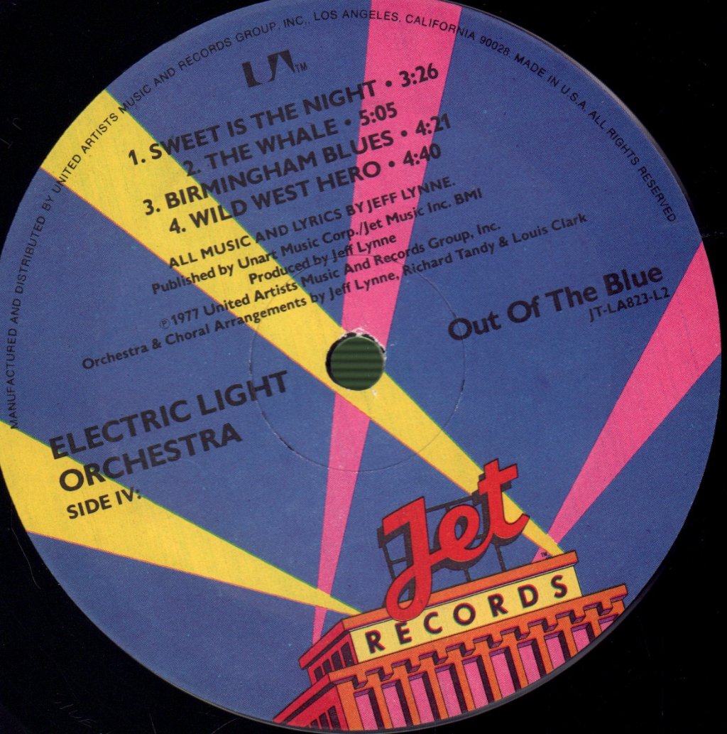 Electric Light Orchestra - Out Of The Blue - Double Lp