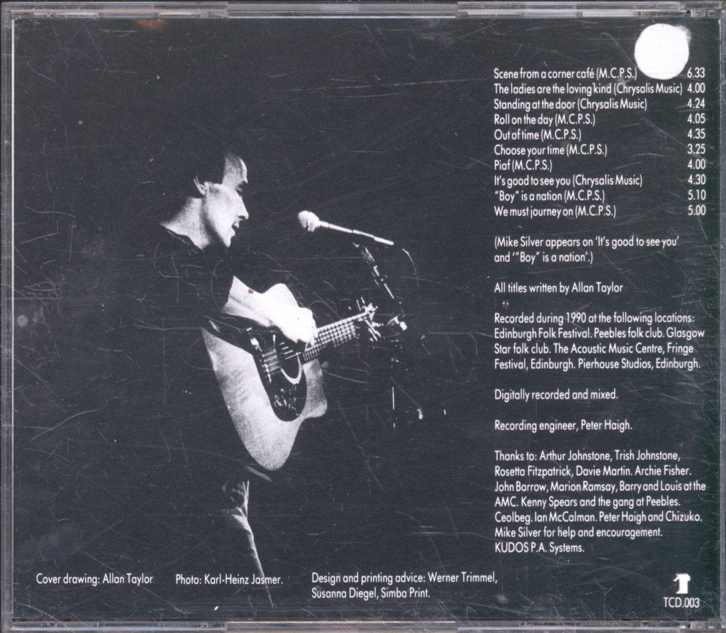 Allan Taylor - Out Of Time - Cd
