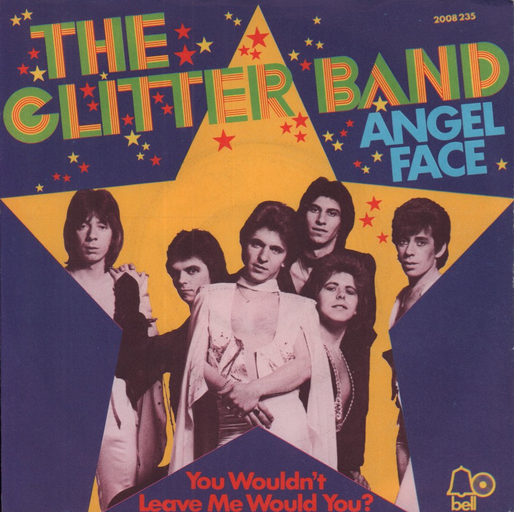 Glitter Band - Angel Face - 7 Inch