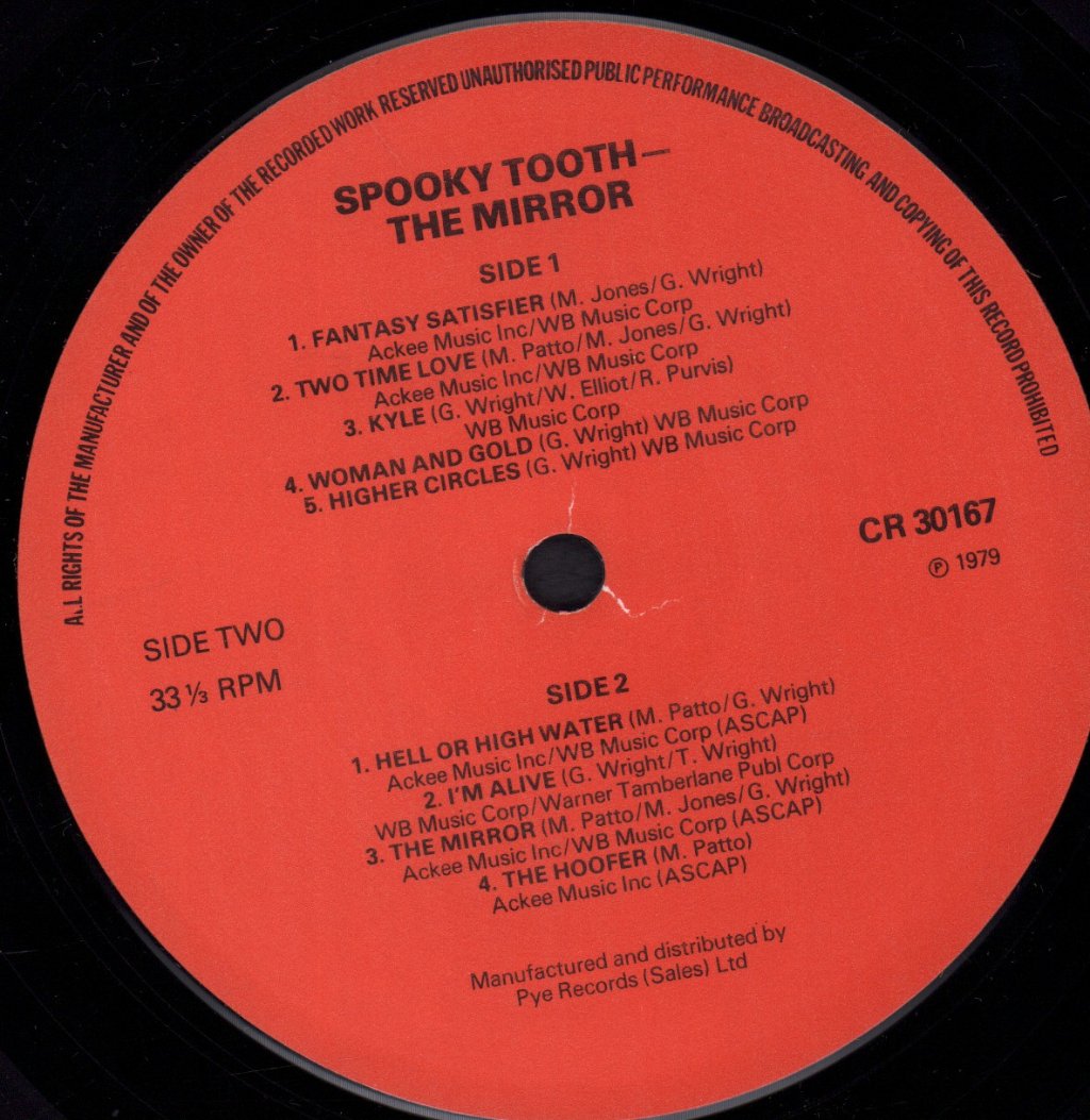 Spooky Tooth - Mirror - Lp