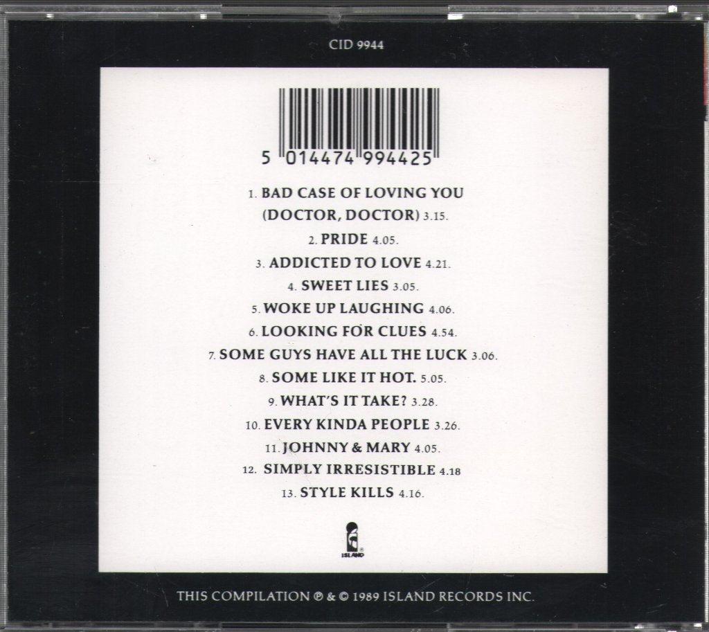 Robert Palmer - Addictions Volume I - Cd