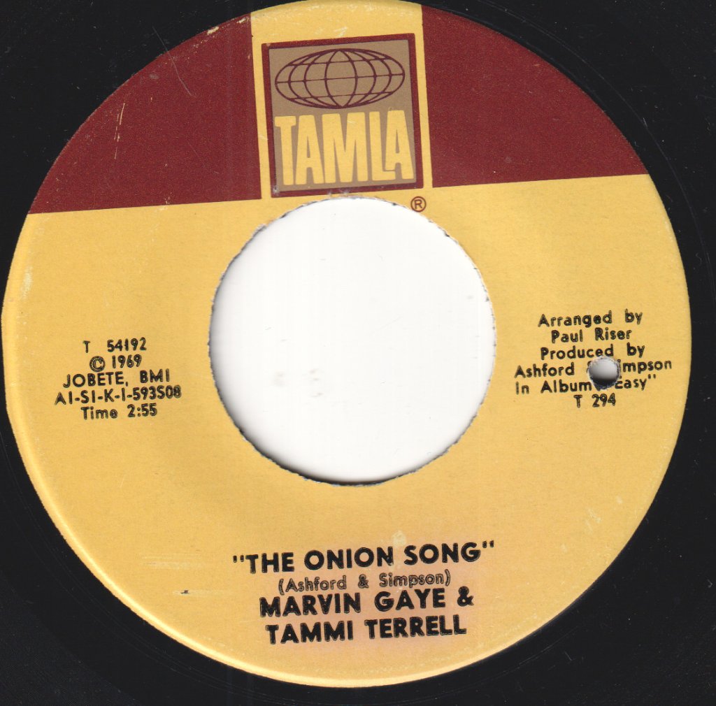 Marvin Gaye And Tammi Terrell - Onion Song - 7 Inch