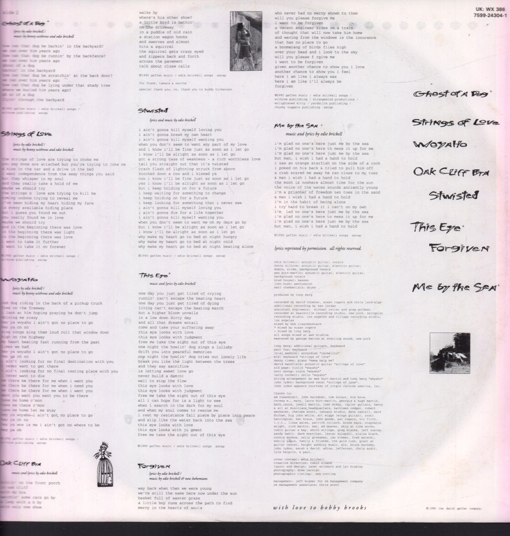 Edie Brickell And New Bohemians - Ghost Of A Dog - Lp