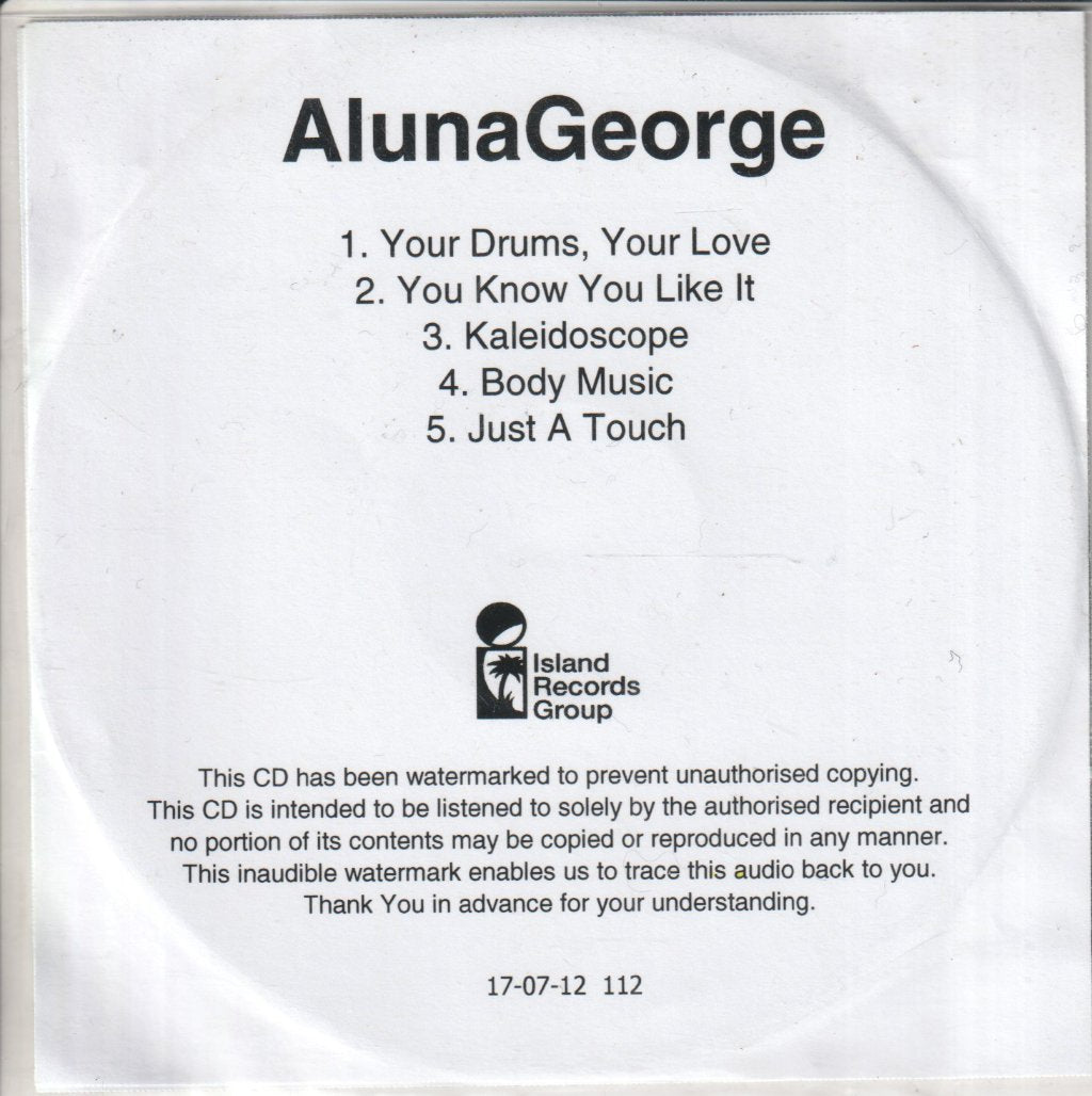 Alunageorge - Album Sampler - Cdr