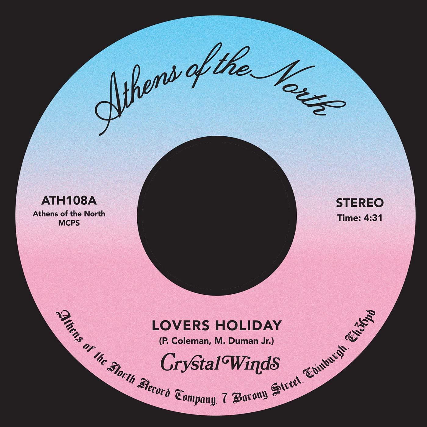 Crystal Winds - Lovers Holiday - 7 Inch