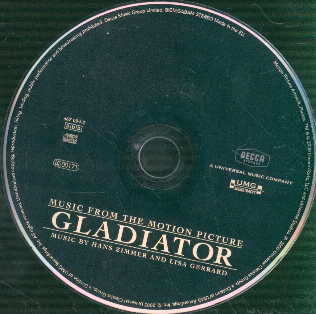 Hans Zimmer And Lisa Gerrard - Gladiator: Music From The Motion Picture - Special Anniversary Edition - Double Cd