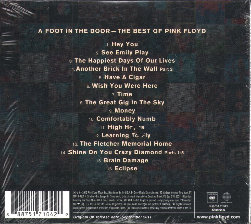 Pink Floyd - A Foot In the Door: the Best Of... - Cd