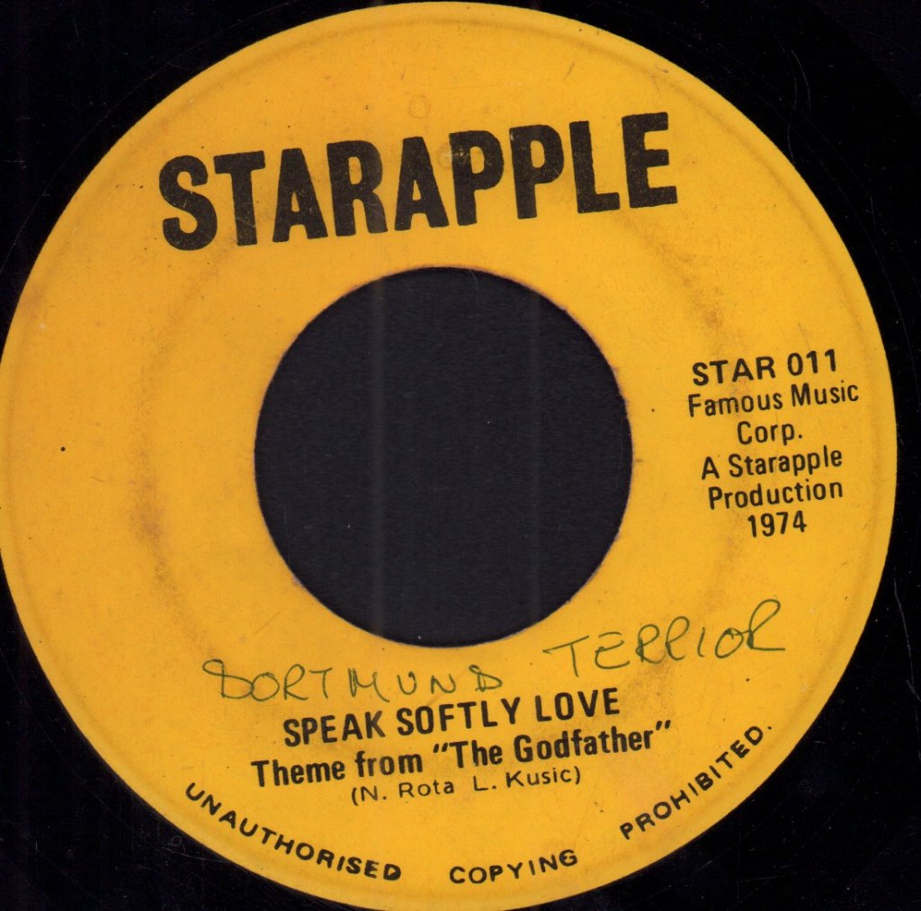 Ken Boothe - Speak Softly Love (Theme From "The Godfather") - 7 Inch