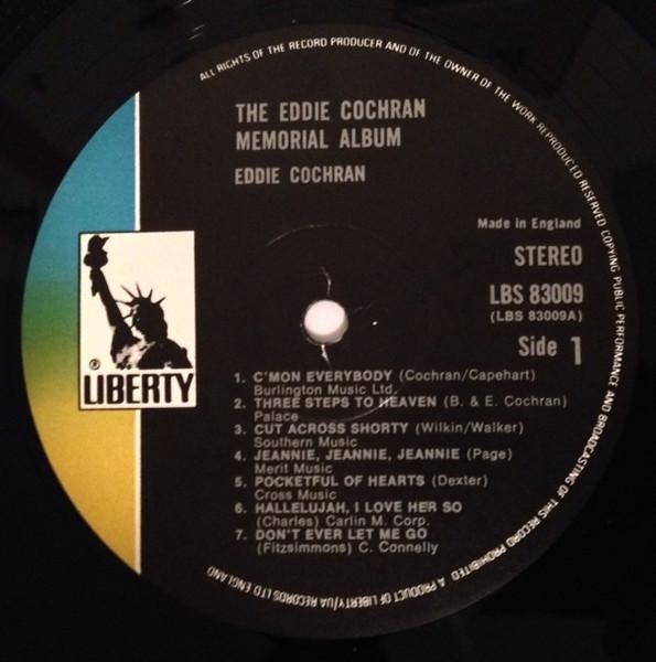 Eddie Cochran - Eddie Cochran Memorial Album - Lp