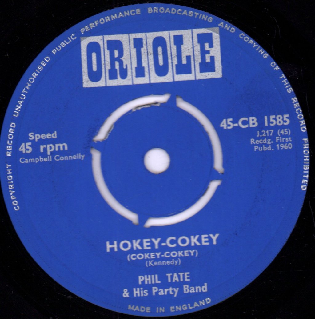 Phil Tate And His Party Band - Hokey-Cokey (Cokey-Cokey) - 7 Inch