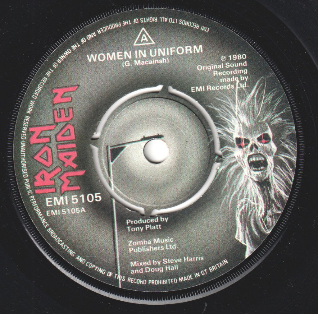 Iron Maiden - Women In Uniform - 7 Inch