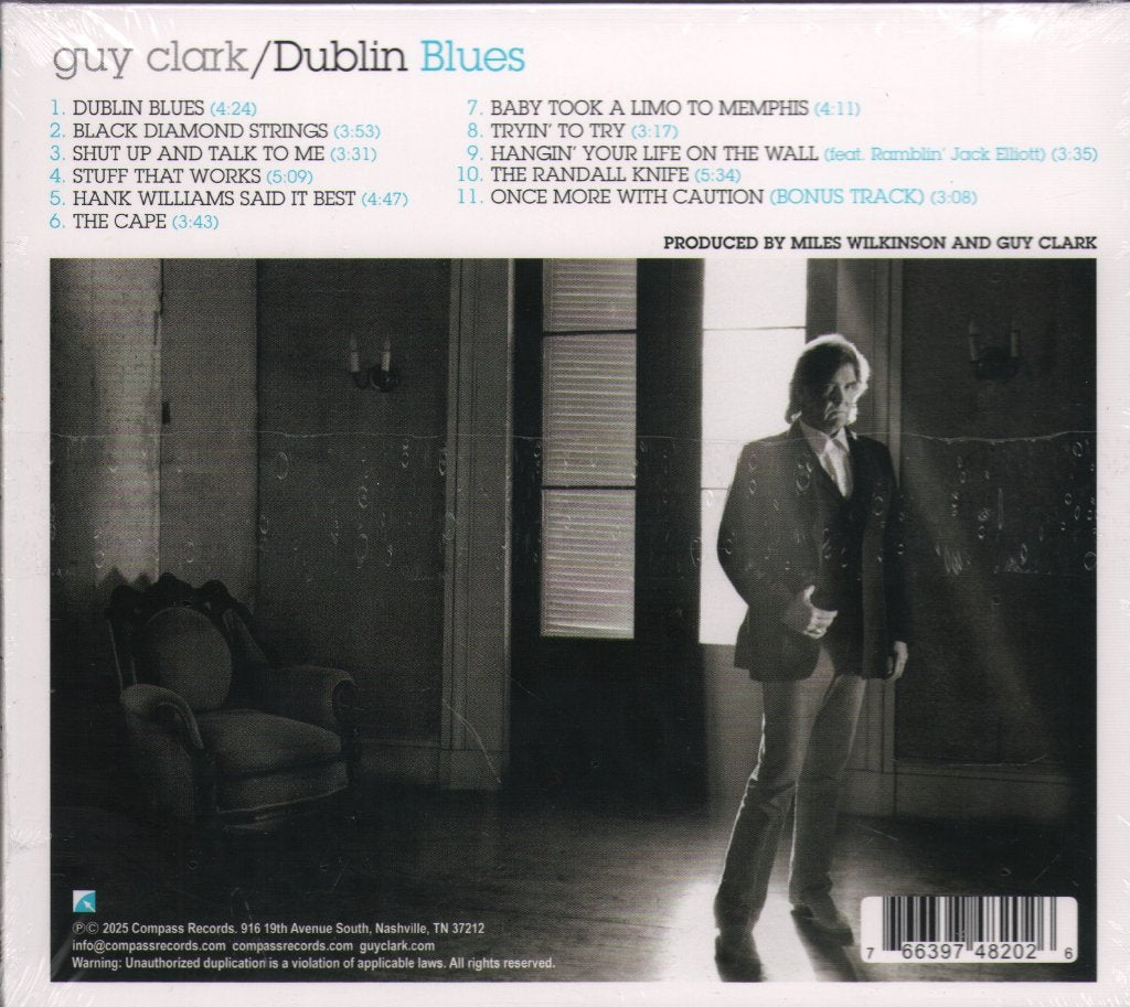 Guy Clark - Dublin Blues - Cd