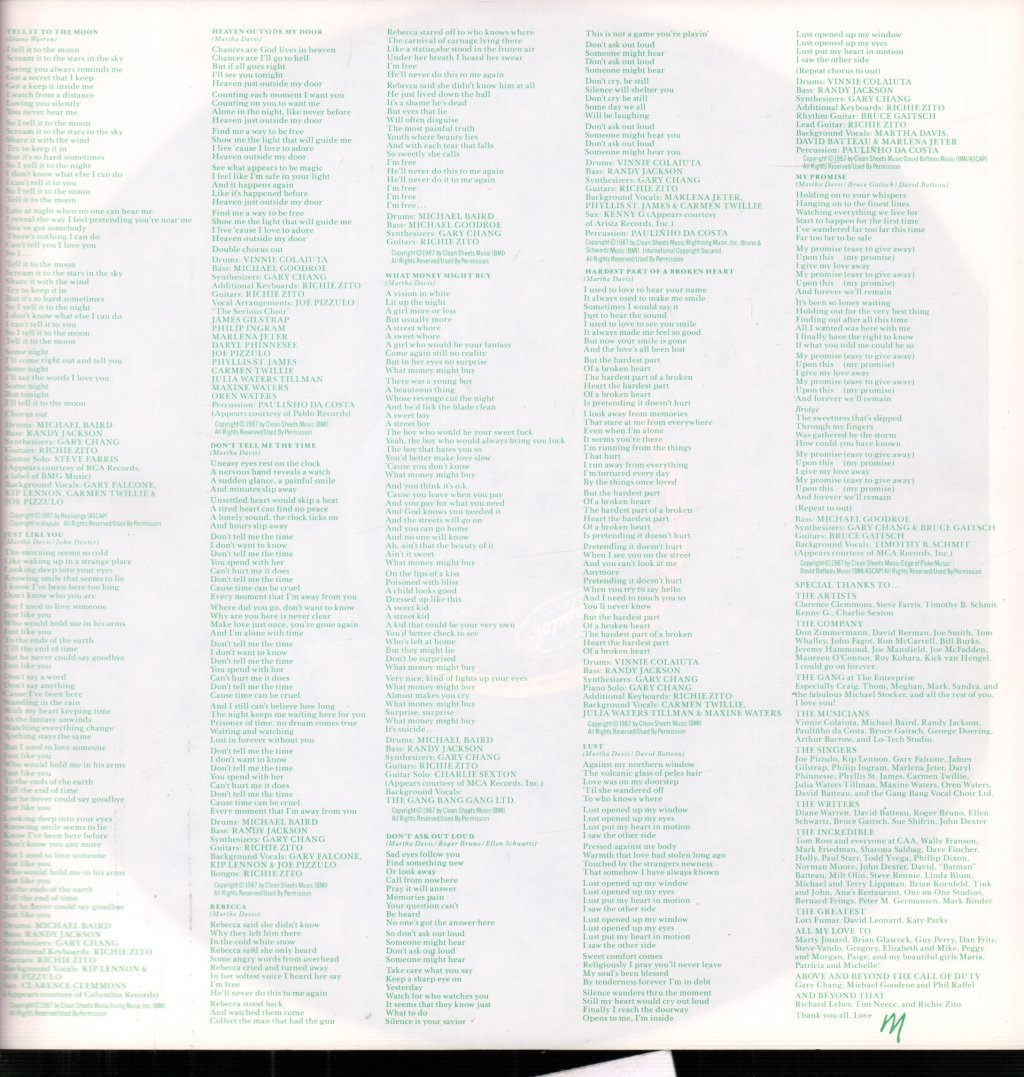 Martha Davis (ex motels) - Policy - Lp