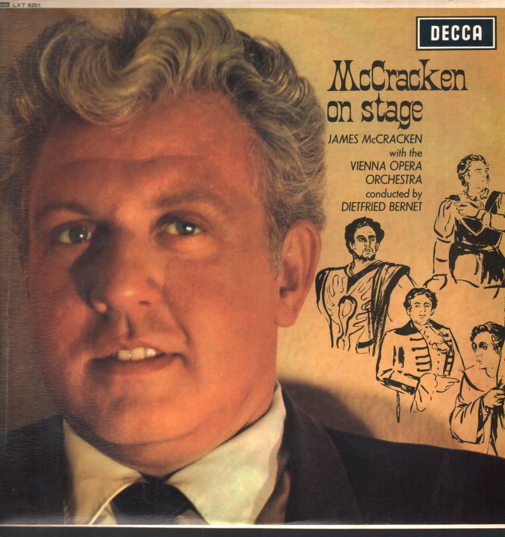 James McCracken / Vienna Opera Orchestra / Dietfried Bernet - McCracken On Stage - Lp