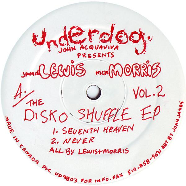 John Acquaviva Presents Jamie Lewis / Nick Morris - Disko Shuffle EP Vol.2 - 12 Inch