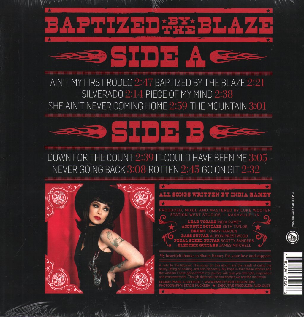 India Ramey - Baptized By The Blaze - Lp