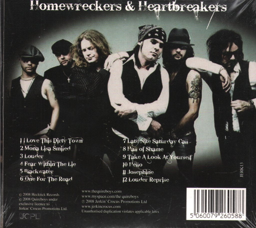 Quireboys - Homewreckers & Heartbreakers - Cd