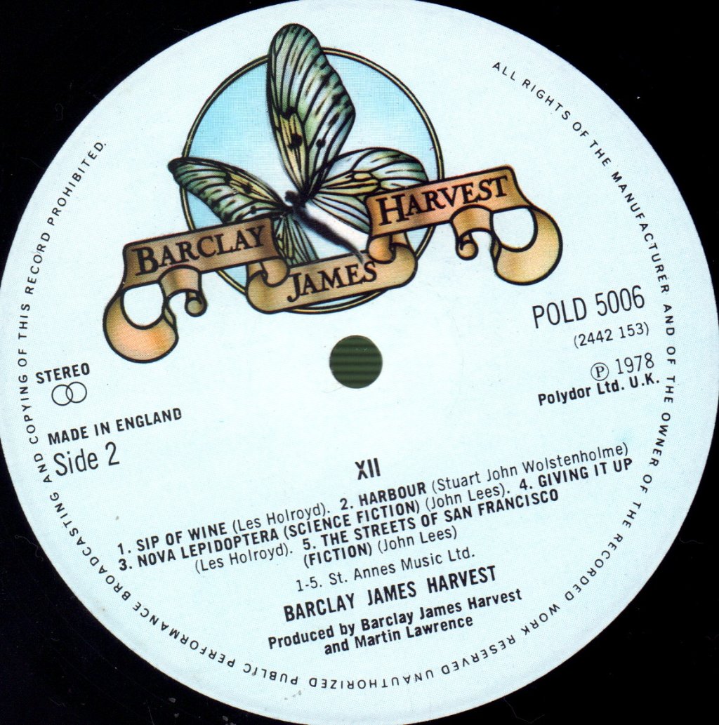 Barclay James Harvest - Xii - Lp