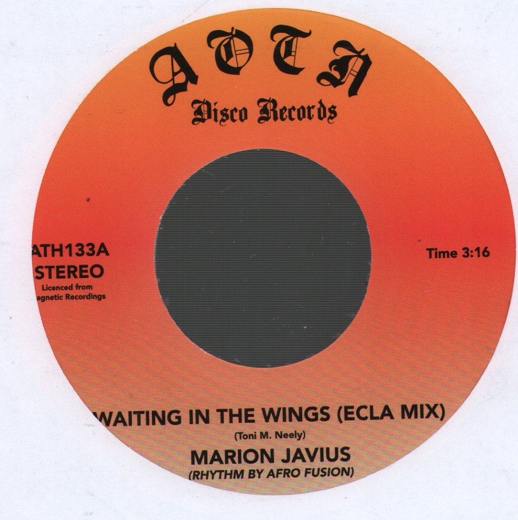 Marion Javius - Waiting In The Wings (ECLA Mix) - 7 Inch