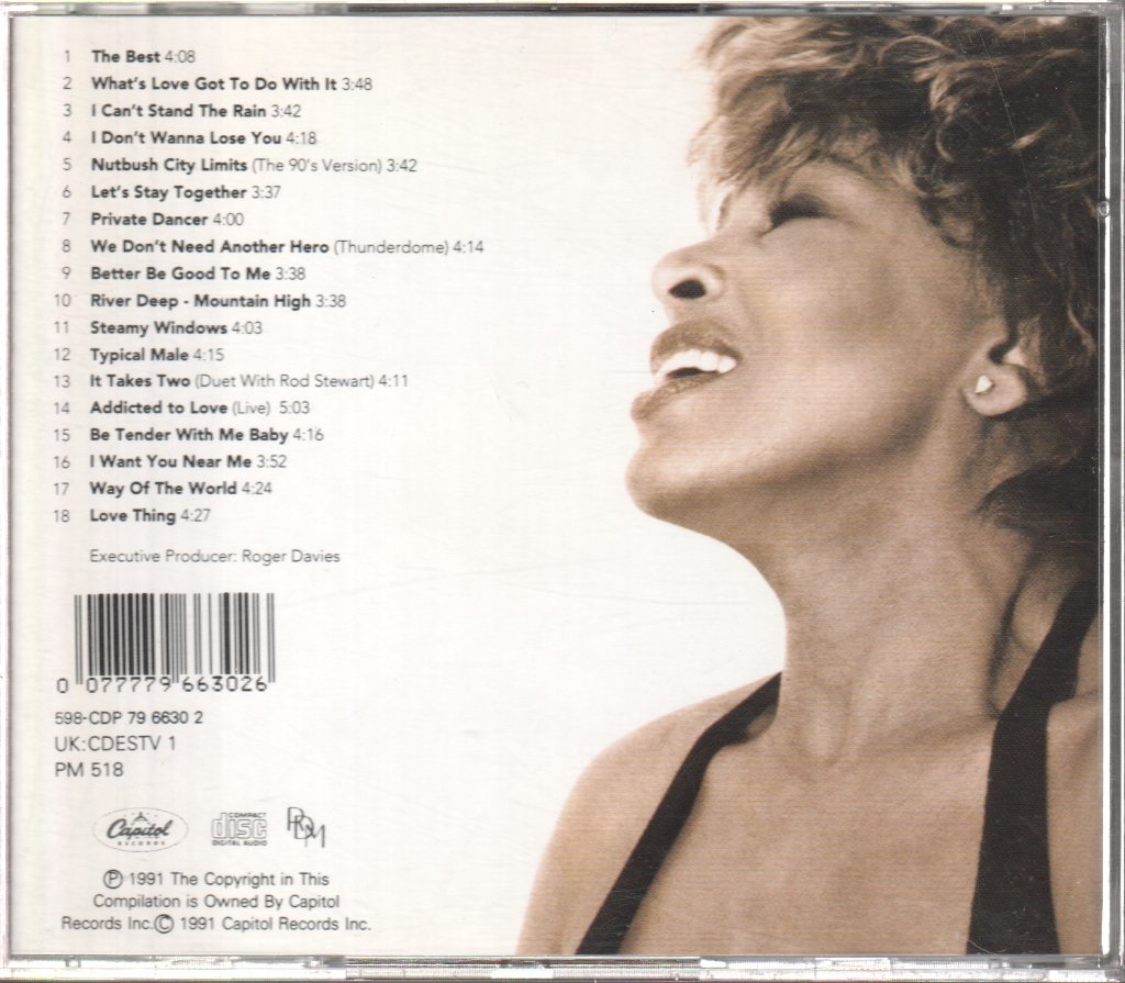 Tina Turner - Simply The Best - Cd