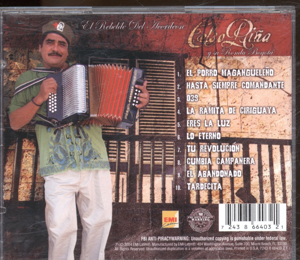 Celso Piña - El Canto De Un Rebelde Para Un Rebelde - Cd