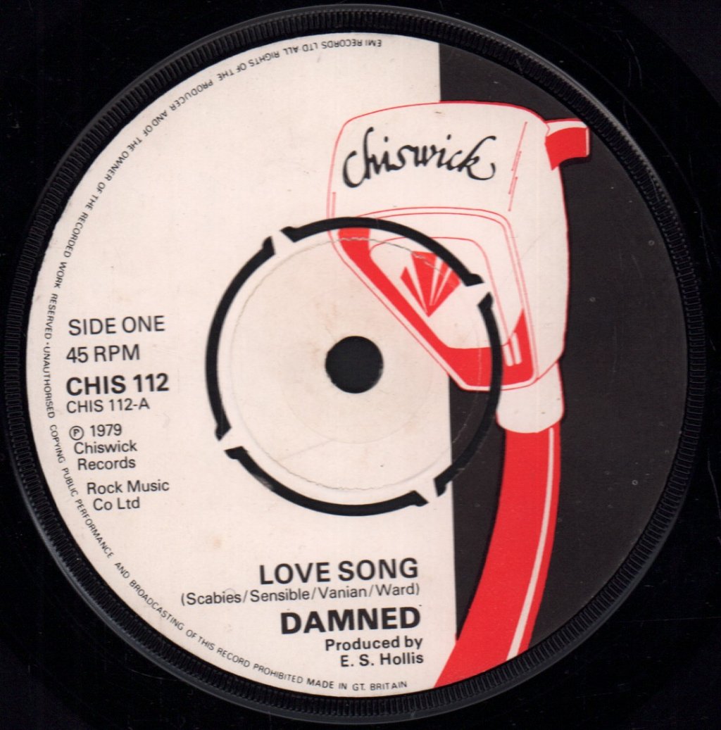 Damned (Punk) - Love Song - 7 Inch