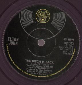 Elton John - Bitch Is Back - 7 Inch