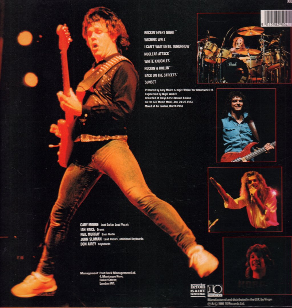 Gary Moore - Rockin' Every Night - Lp