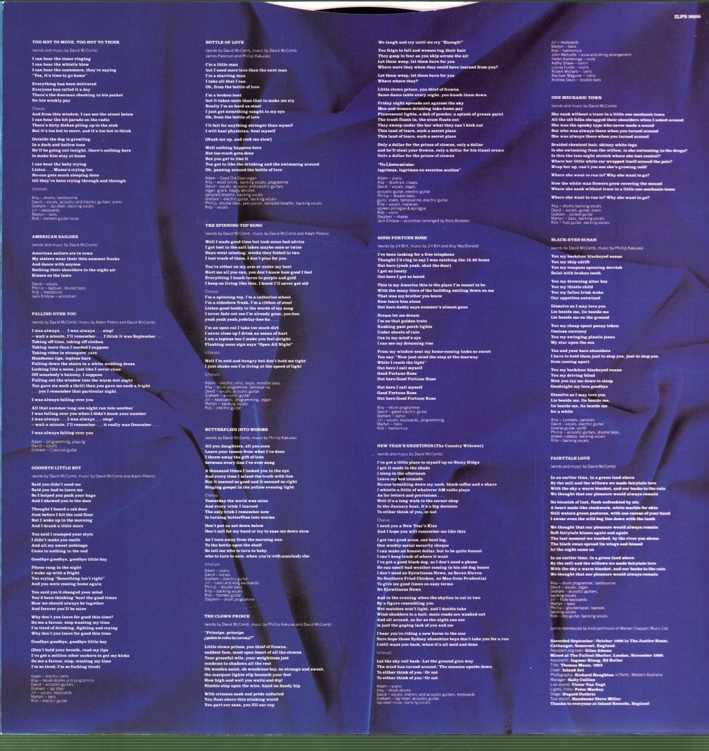 Triffids - Present The Black Swan - Lp